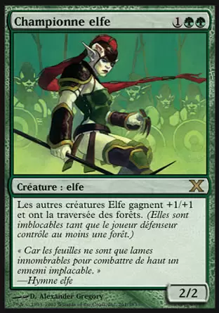 10ème Edition - Championne elfe // Champion elfe