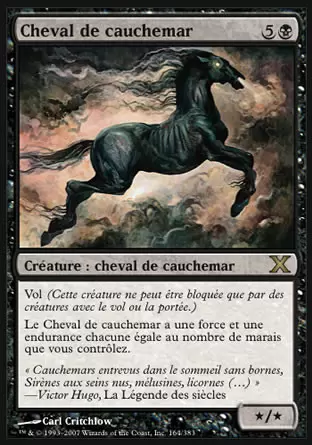 10ème Edition - Cheval de cauchemar