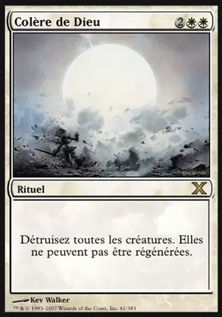10ème Edition - Colère de Dieu