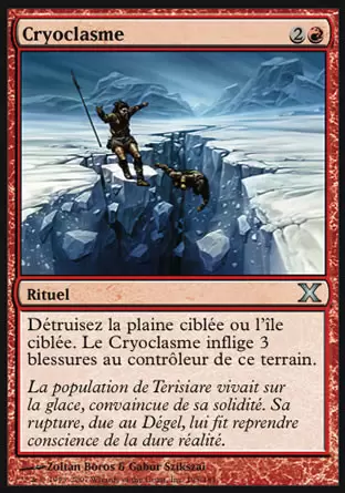 10ème Edition - Cryoclasme