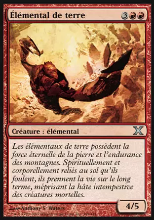 10ème Edition - Élémental de terre
