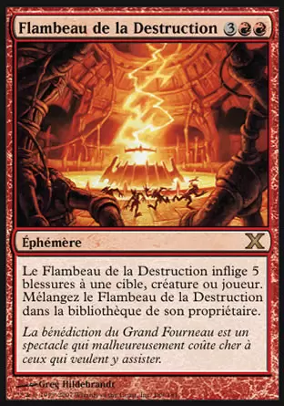 10ème Edition - Flambeau de la Destruction