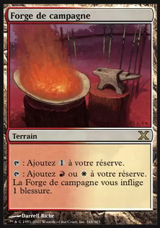 10ème Edition - Forge de campagne