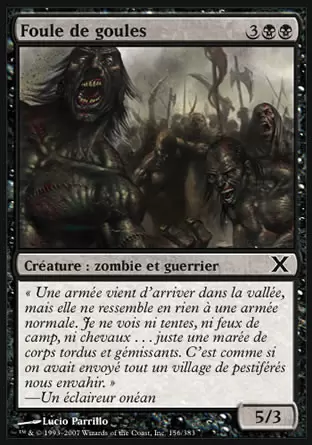 10ème Edition - Foule de goules