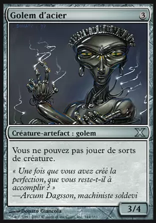 10ème Edition - Golem d\'acier