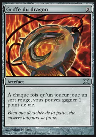 10ème Edition - Griffe du dragon