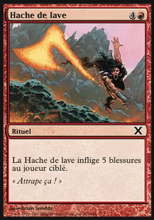 10ème Edition - Hache de lave
