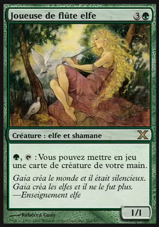 10ème Edition - Joueuse de flûte elfe