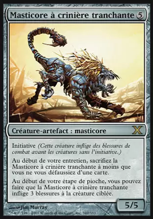 10ème Edition - Masticore à crinière tranchante
