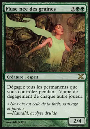 10ème Edition - Muse née des graines