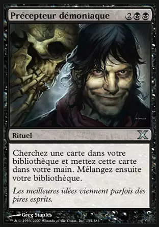 10ème Edition - Précepteur démoniaque