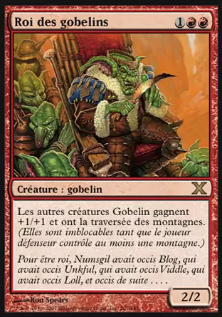 10ème Edition - Roi des gobelins