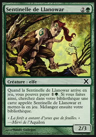 10ème Edition - Sentinelle de Llanowar