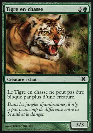 10ème Edition - Tigre en chasse