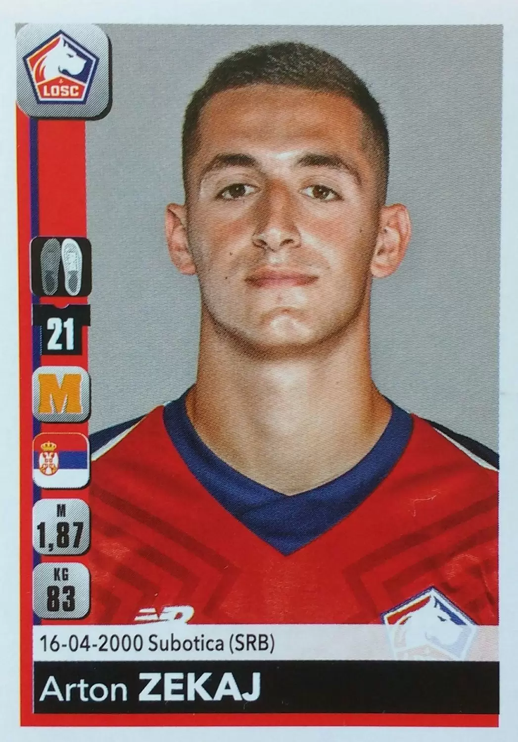 Championnat de France 2018-2019 - Arton Zekaj - LOSC Lille