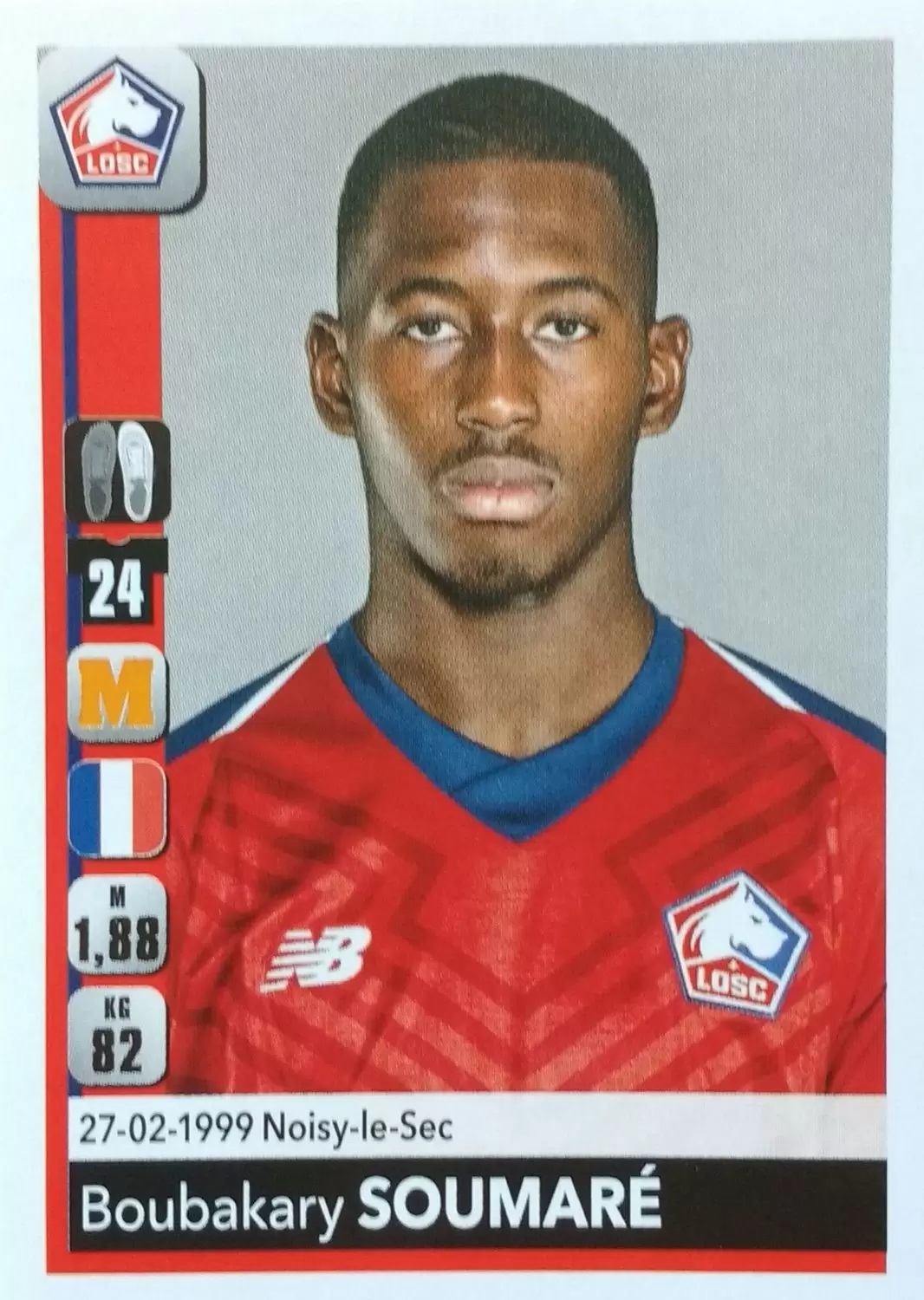 Championnat de France 2018-2019 - Boubakary Soumaré - LOSC Lille