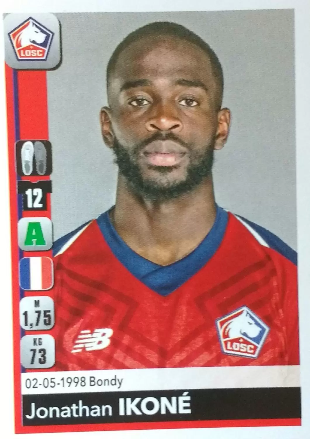 Championnat de France 2018-2019 - Jonathan Ikoné - LOSC Lille
