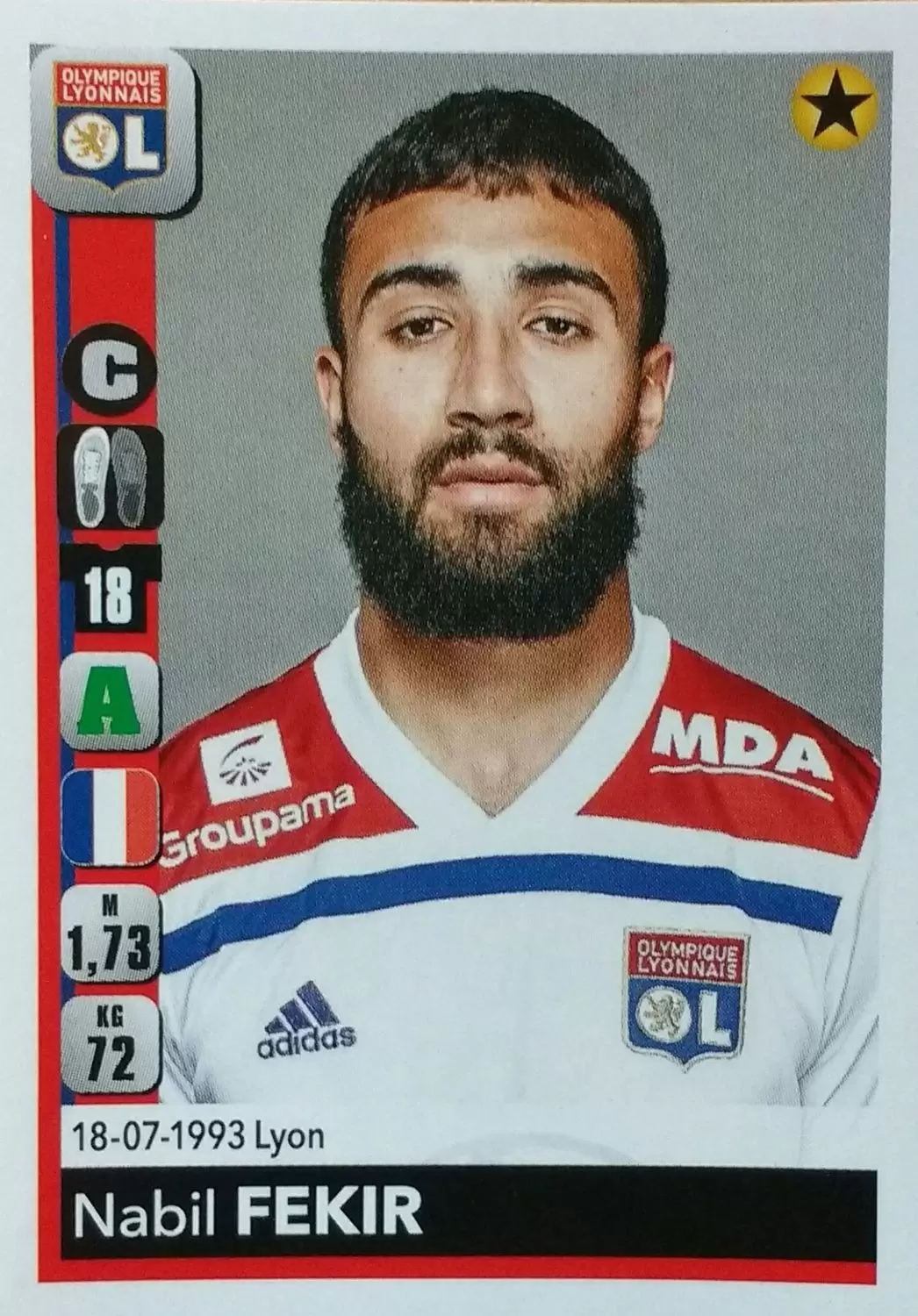 Championnat de France 2018-2019 - Nabil Fekir - Olympique Lyonnais
