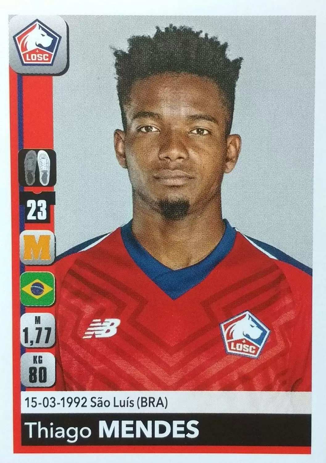 Championnat de France 2018-2019 - Thiago Mendes - LOSC Lille