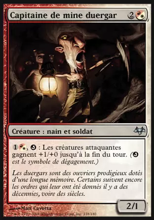 Eventide - Capitaine de mine duergar