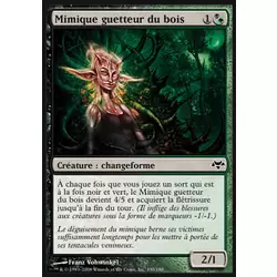 Mimique guetteur du bois