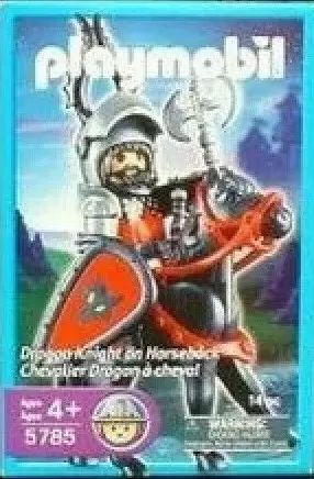 Playmobil Middle-Ages - Dragon Knight On Horseback