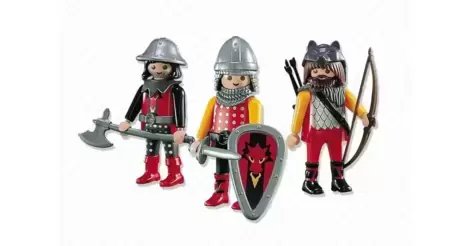 Soldiers Figures Warriors Playmobil 3 Dragon Medieval Knights 