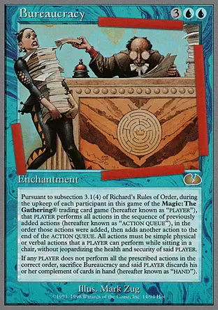 Unglued - Bureaucratie