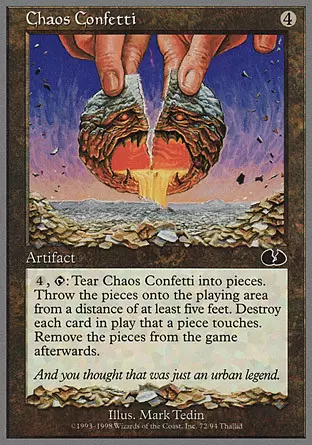 Unglued - Confetti du chaos