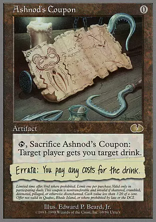Unglued - Coupon d\'Ashnod