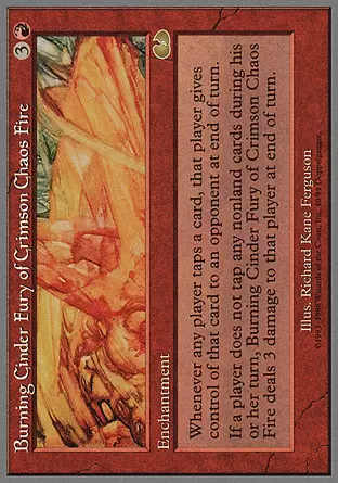 Unglued - Furie des cendres brûlantes du feu chaotique cramoisi