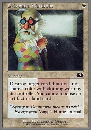 Unglued - Garde-robe prismatique