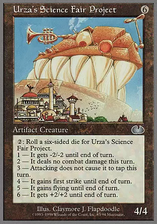 Unglued - Projet de foire de la science d\'Urza