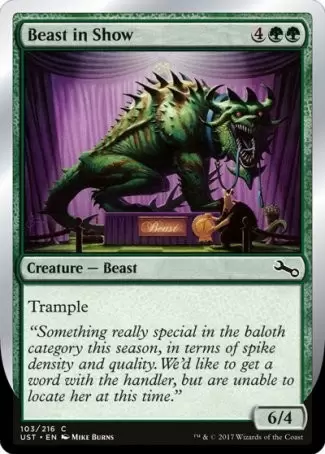 Unstable - Beast in Show