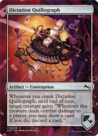 Unstable - Dictation Quillograph