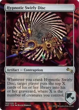 Unstable - Hypnotic Swirly Disc