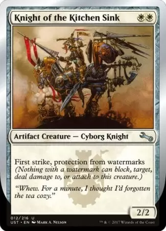 Unstable - Knight of the Kitchen Sink