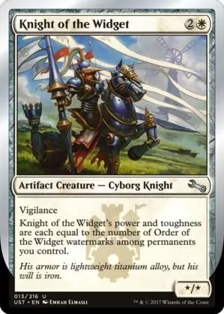 Unstable - Knight of the Widget