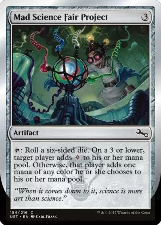 Unstable - Mad Science Fair Project