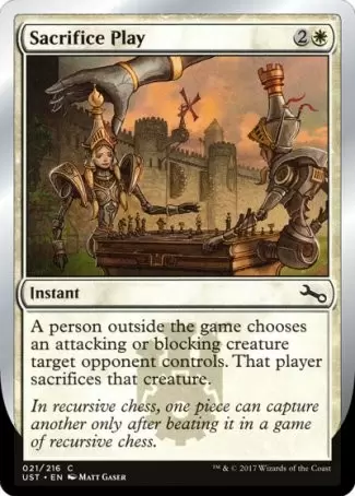 Unstable - Sacrifice Play