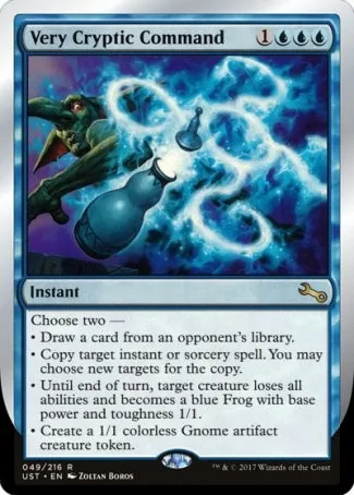 Unstable - Very Cryptic Command