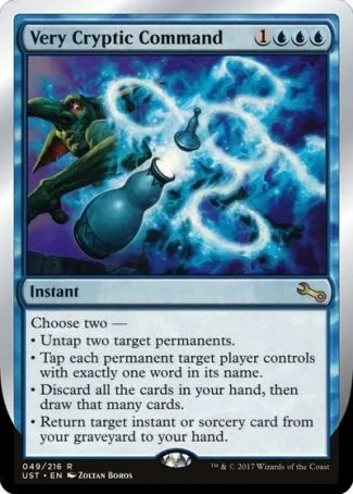 Unstable - Very Cryptic Command
