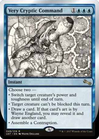 Unstable - Very Cryptic Command