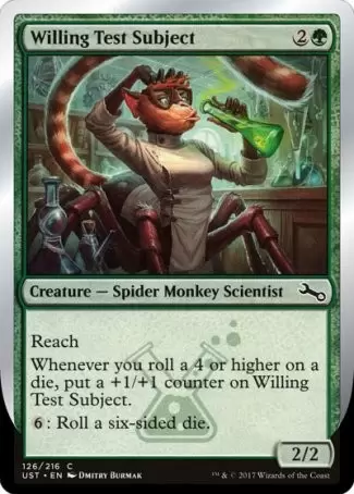 Unstable - Willing Test Subject