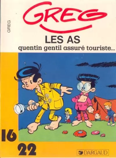 Collection Dargaud 16/22 - Quentin Gentil assuré touriste...
