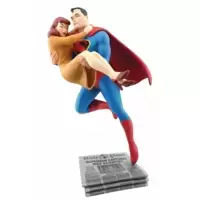 Superman Rescuing Lois Lane  (Fleischer)