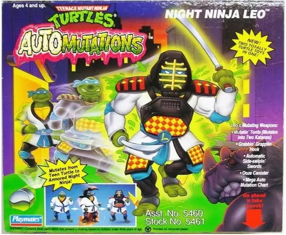 Vintage Teenage Mutant Ninja Turtles (TMNT) - Night Ninja Leo