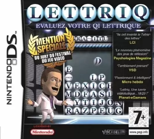 Jeux Nintendo DS - Lettriq