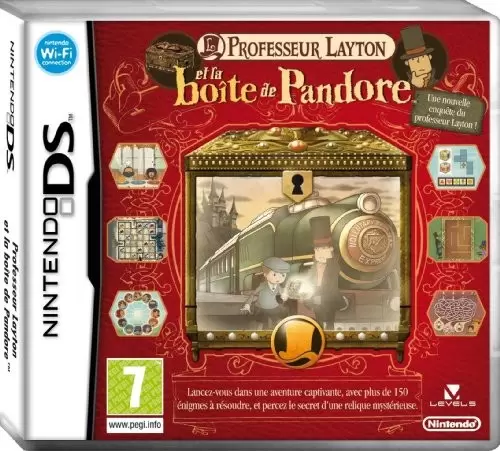Nintendo DS Games - Professeur Layton et la boîte de Pandore