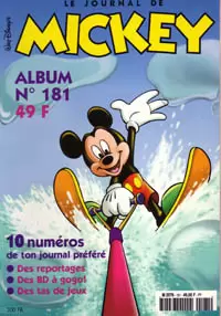 Recueil du journal de Mickey - Album 181